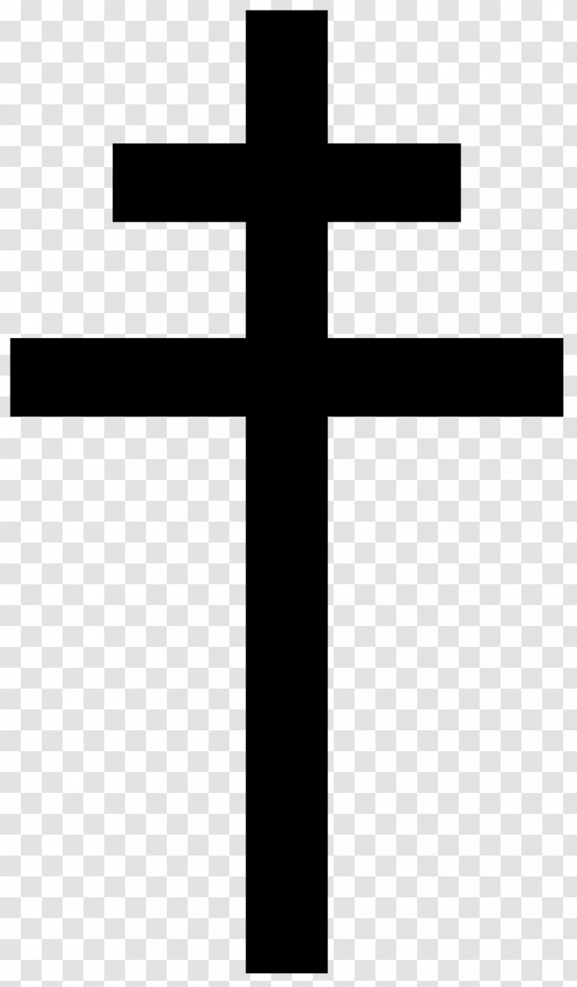 Patriarchal Cross Christian Variants Archiepiscopal - Twobarred Transparent PNG