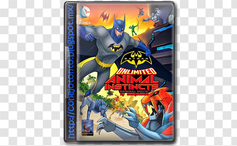Batman Unlimited Blu-ray Disc DVD Gotham City - Hero Transparent PNG