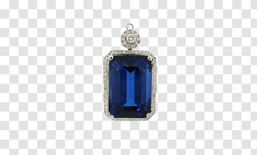 Sapphire Jewellery Pendant Diamond Earring - Jewelry Transparent PNG