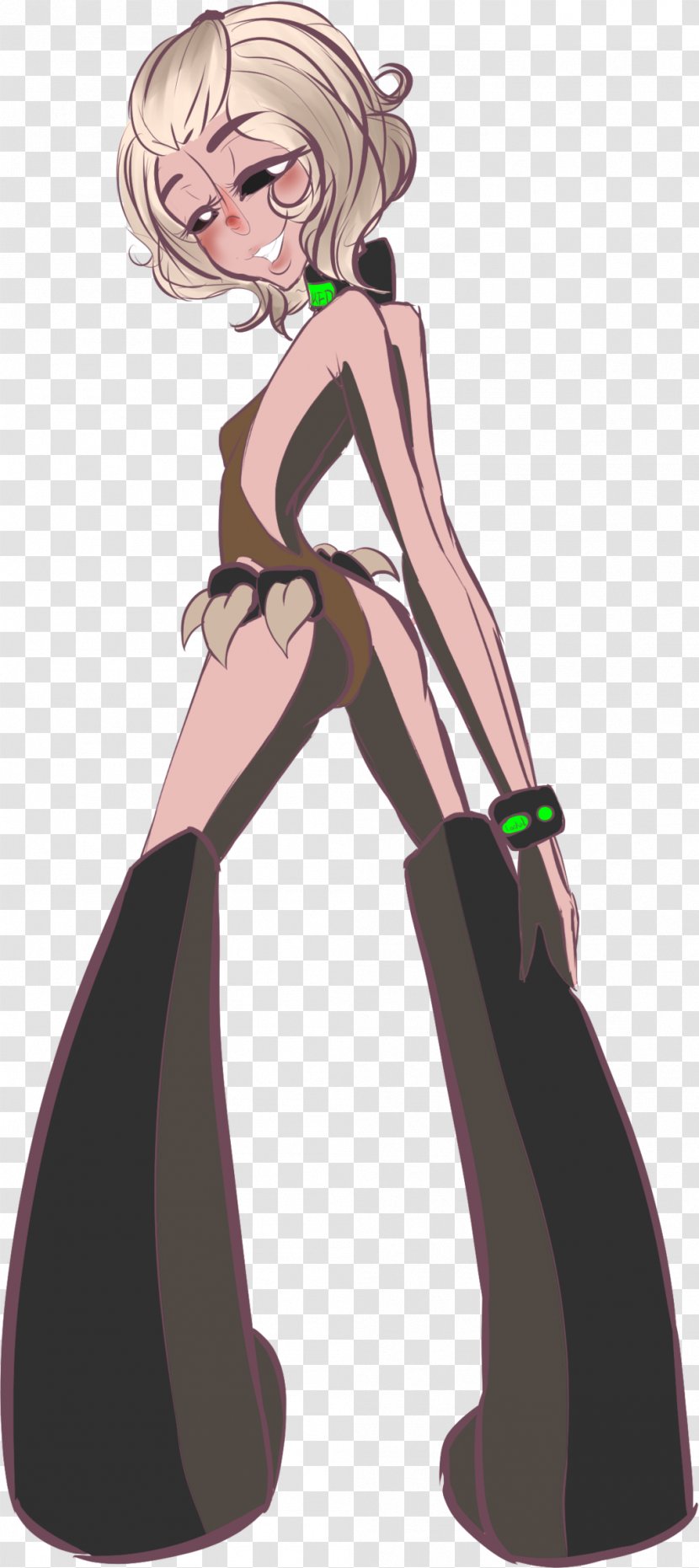 Brown Hair Figurine Character - Cartoon - Dank Transparent PNG