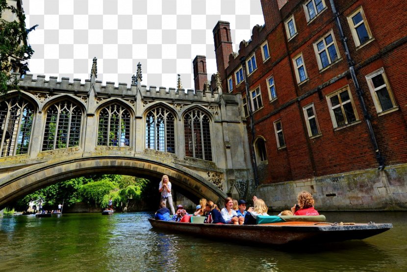 Trinity College Mathematical Bridge Of Sighs University Sheffield Cambridge - Waterway - Rafting Tour Transparent PNG
