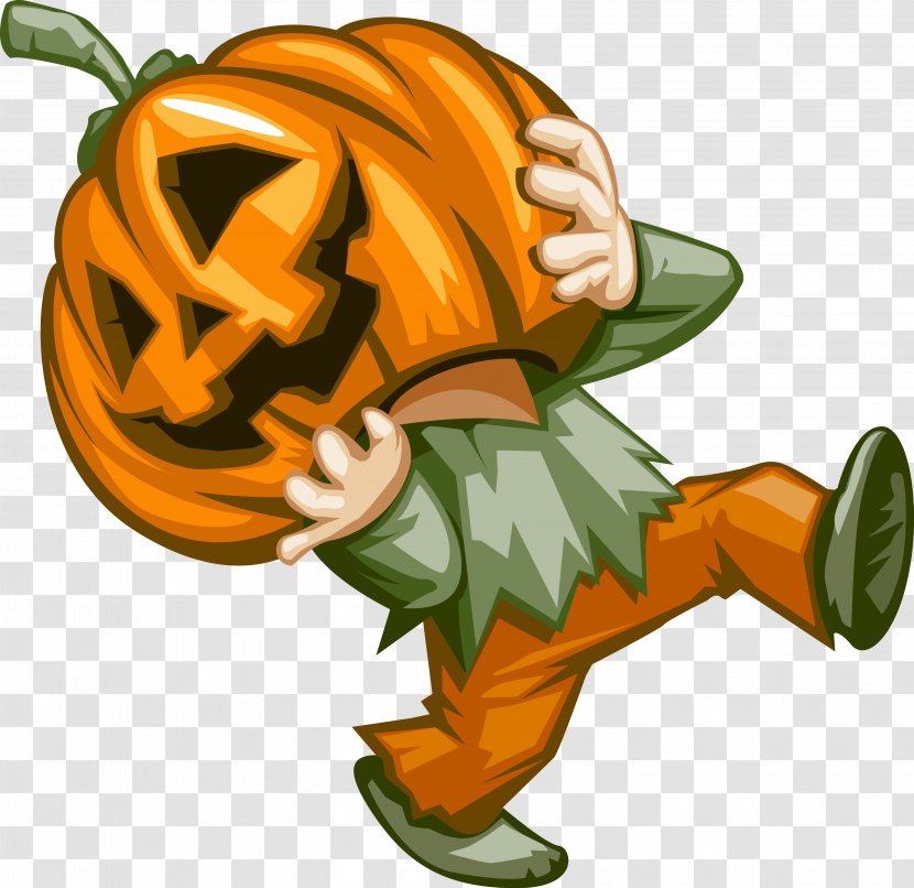 Pumpkin Halloween Costume Clip Art - Monster Transparent PNG