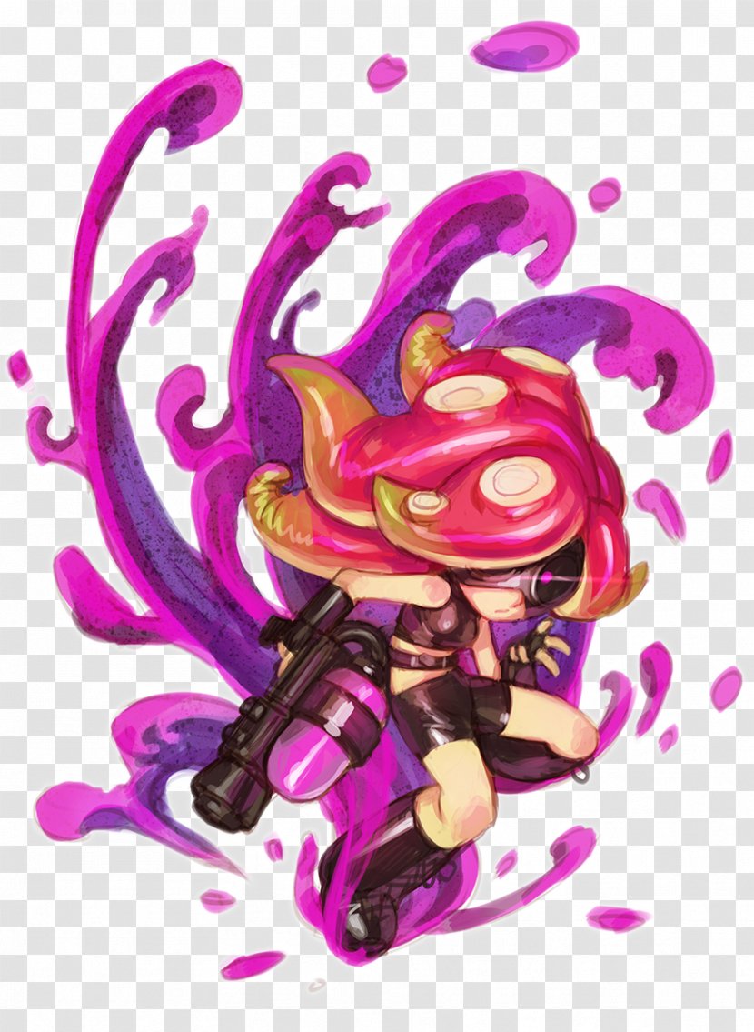 Splatoon 2 Pixiv Fan Art - Imageboard Transparent PNG