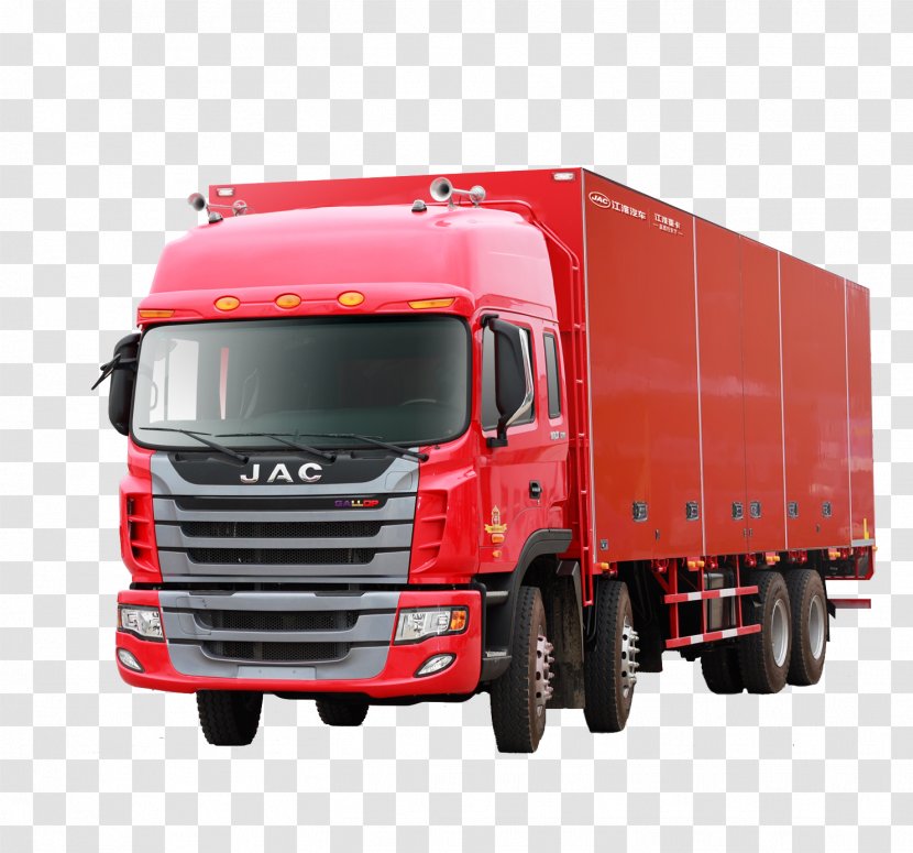 Truck Driver Transport Heavy Hauler Semi-trailer - Cargo - Rent Transparent PNG