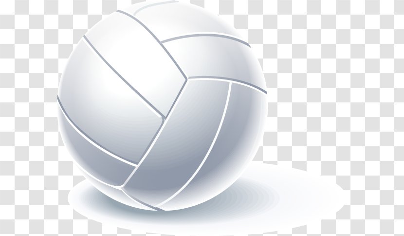 Volleyball - Pallone - White Pattern Transparent PNG