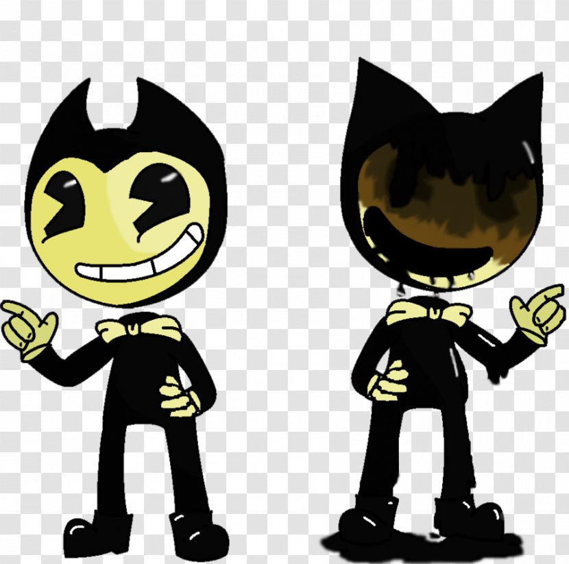 Bendy And The Ink Machine Drawing Cat Demon - Deviantart Transparent PNG