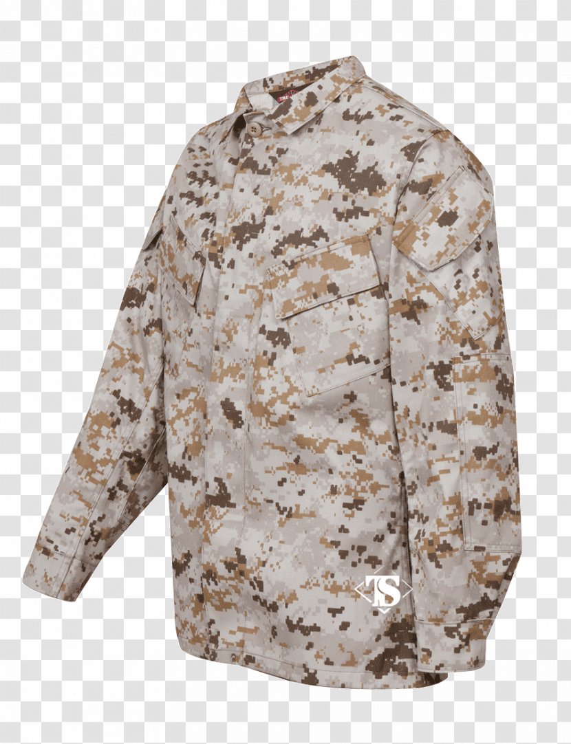 Sleeve Desert Camouflage Uniform Battle Dress TRU-SPEC MARPAT - Multiscale Transparent PNG
