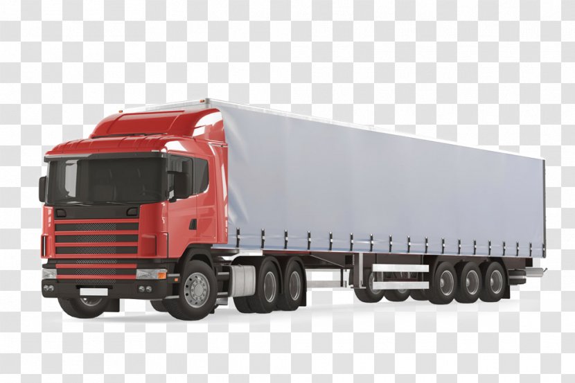 Cargo Light GPS Navigation Device Truck - Trailer - Big Red Transparent PNG
