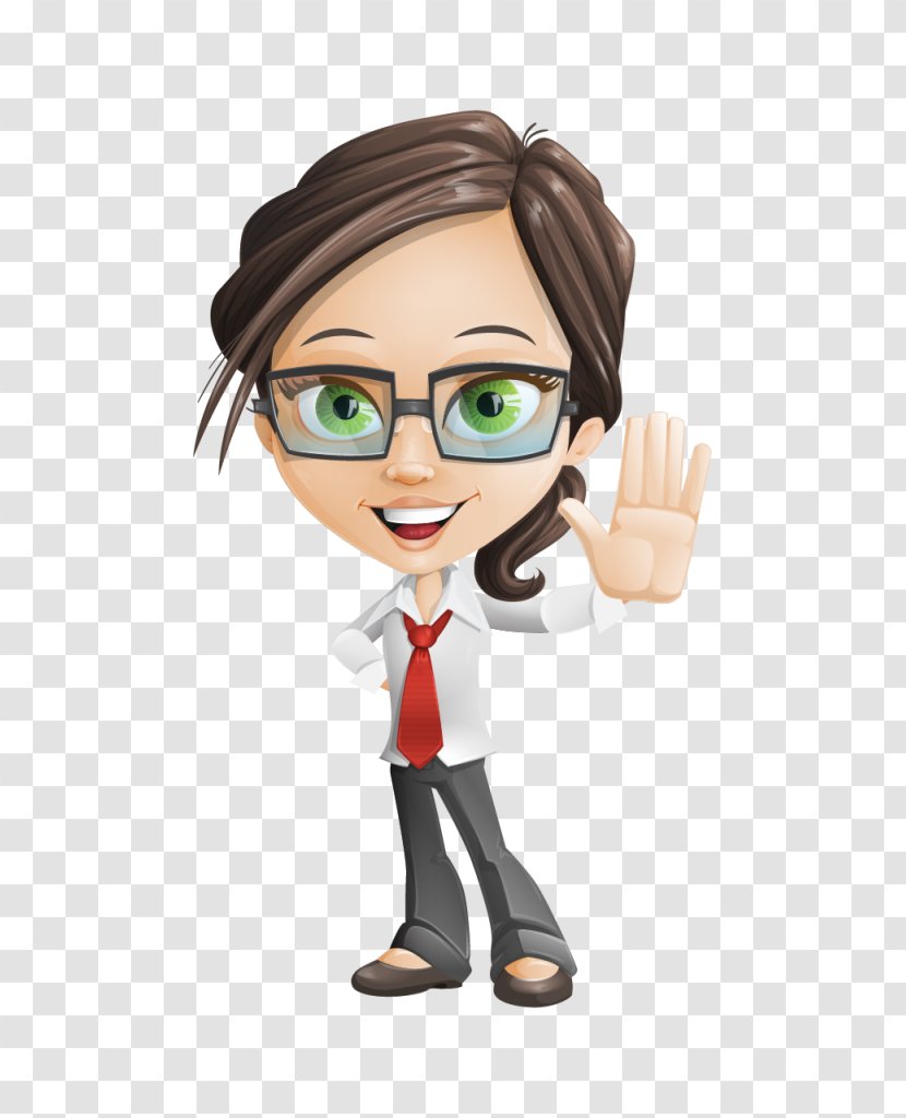 Cartoon Drawing Animation - Smile - Accountant Transparent PNG