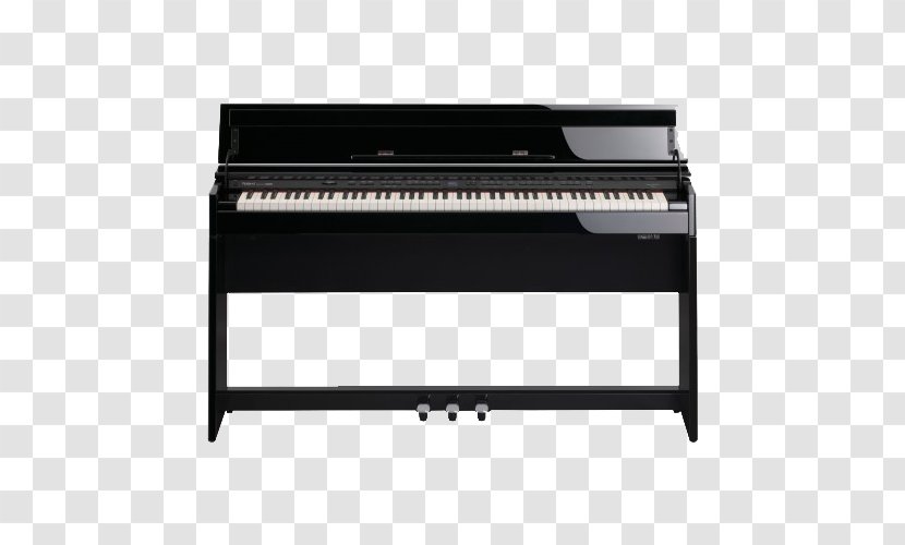Roland Corporation Digital Piano Musical Instrument Electric - Heart - Mirror Transparent PNG