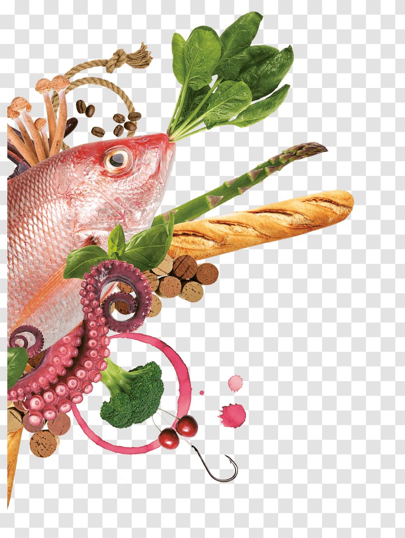 The Deck Bar & Bistro Fish Seafood Clip Art - Organism - Hotel Transparent PNG