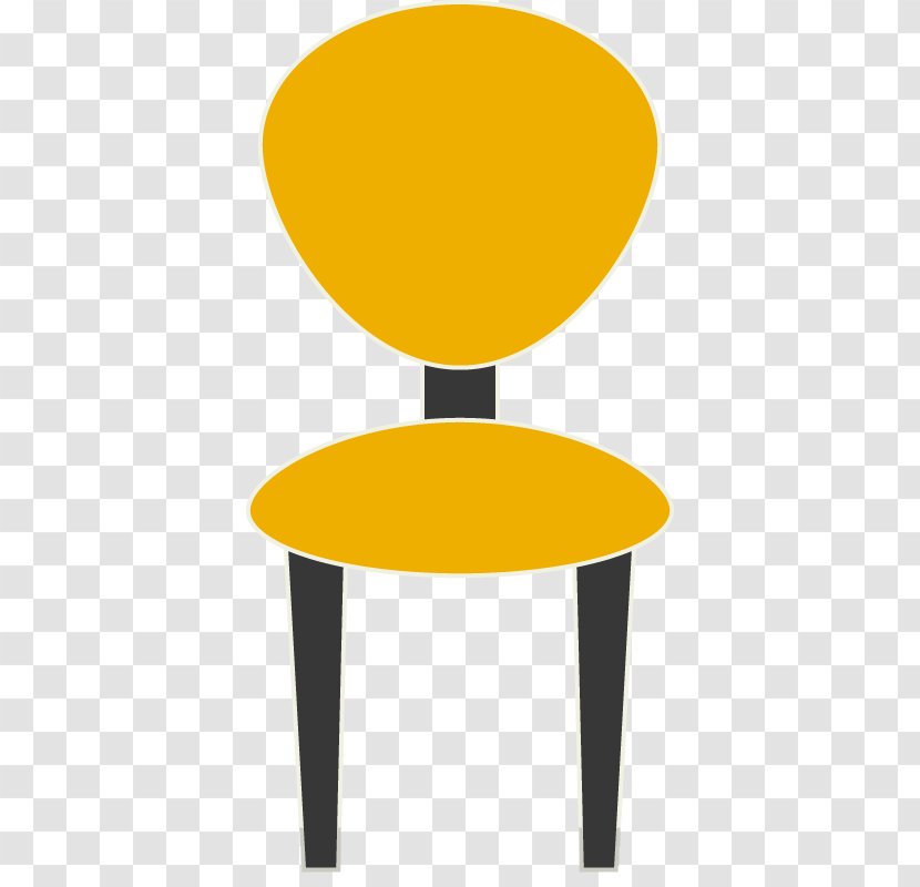 Table Chair Furniture Design Seat - Furnishings Transparent PNG
