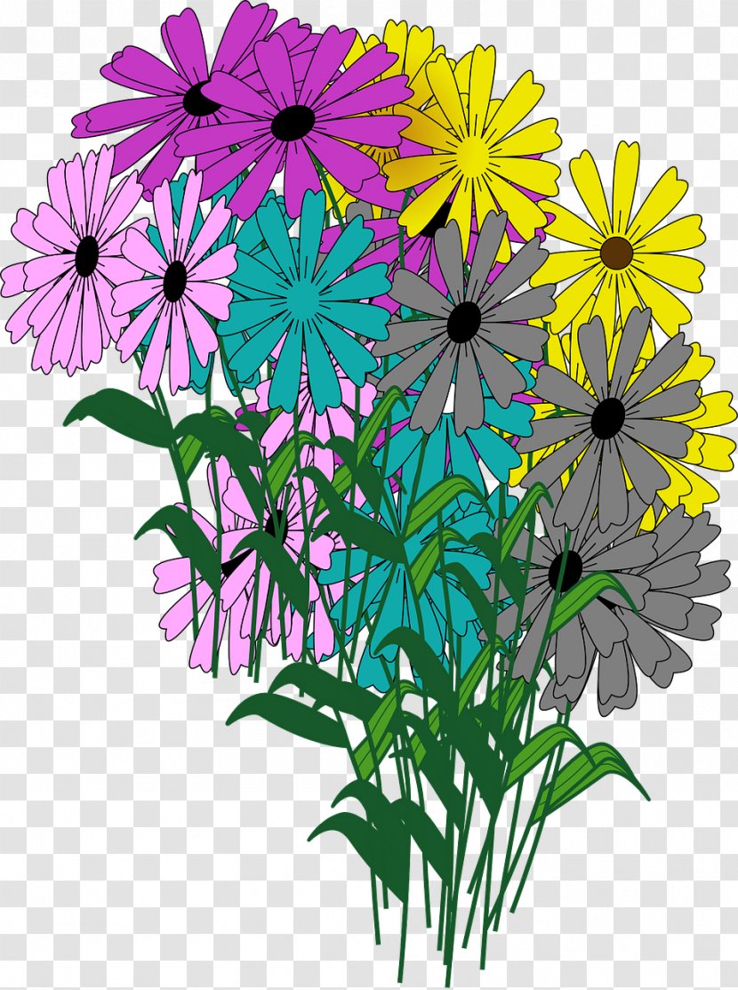 Floral Design Flower Clip Art - Drawing Transparent PNG