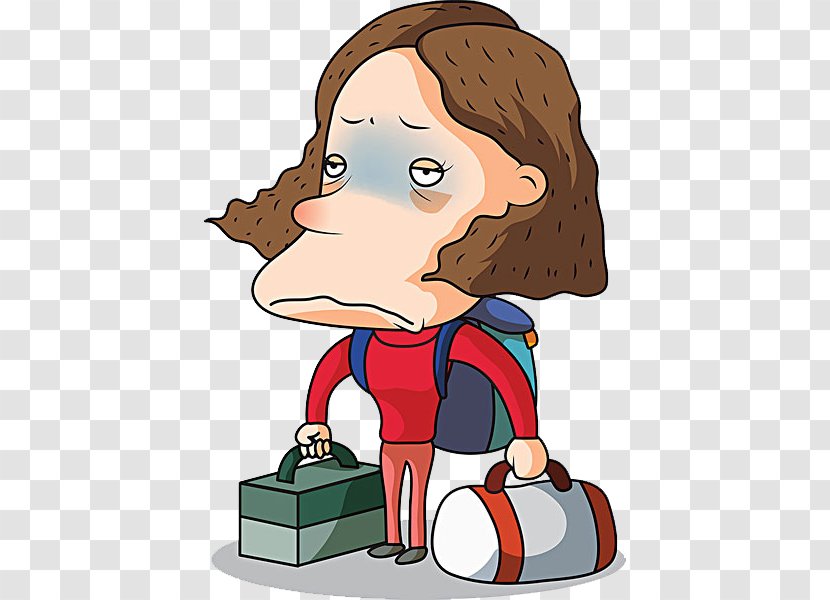 Woman With A Bag Illustration - Play - Who Takes Things Transparent PNG