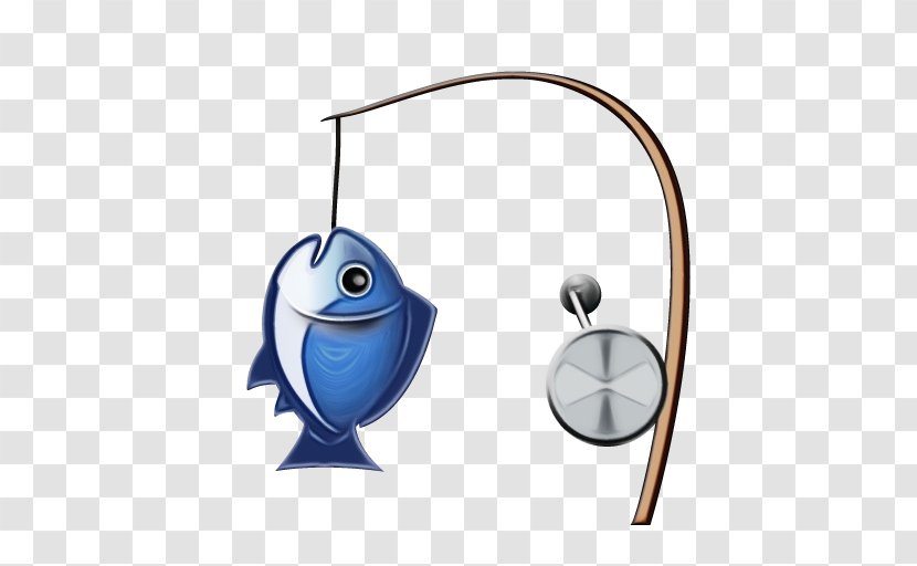 Line Emoji - Fish Hook - Fishing Rock Transparent PNG
