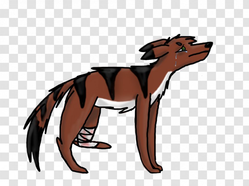 Dog Red Fox Horse Snout Clip Art - Tail Transparent PNG
