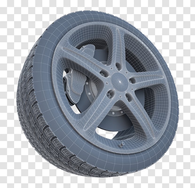 Tire Alloy Wheel Spoke Rim - Automotive - Design Transparent PNG