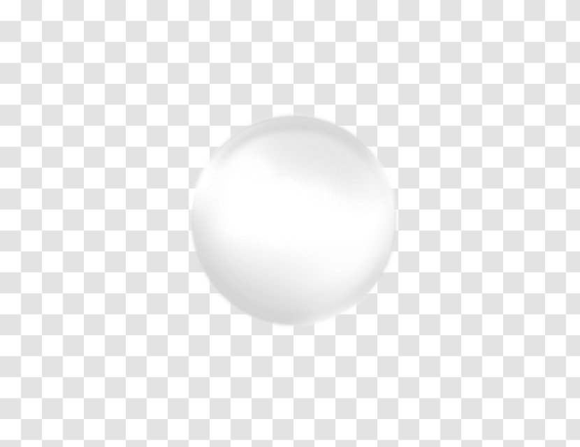 White Circle - Sphere - Pearl Ball Transparent PNG