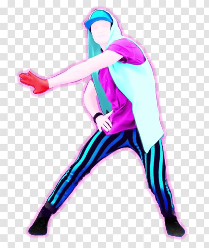 Just Dance 2017 Now Wii Dancer - Pink - Hip Hop Transparent PNG