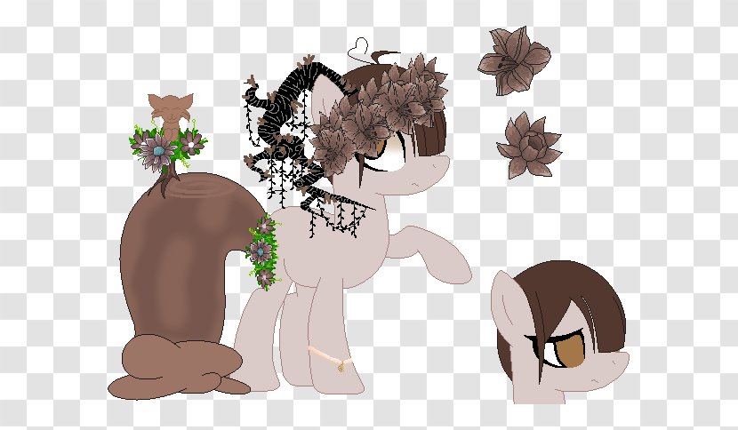 Horse Character Animated Cartoon - Vertebrate - Water Garden Transparent PNG