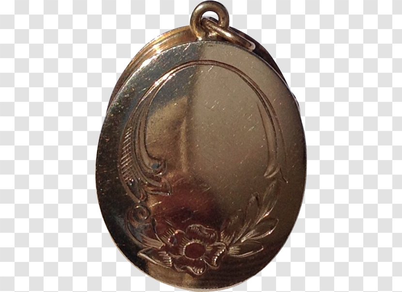 Medal Locket Bronze - Pendant Transparent PNG
