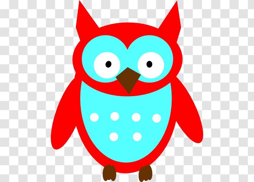 Owl Animated Film Clip Art - Red Transparent PNG