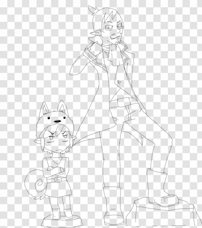 Homo Sapiens Finger Line Art Sketch - Standing - Let It Go Transparent PNG