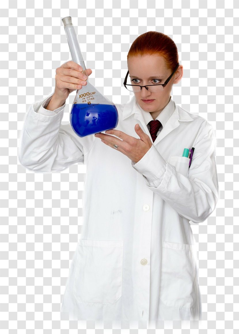 Research Chemistry Laboratory Flasks - Science Transparent PNG