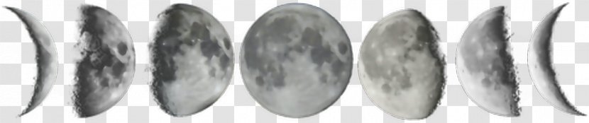 Lunar Phase Full Moon Drawing - Watercolor Painting Transparent PNG