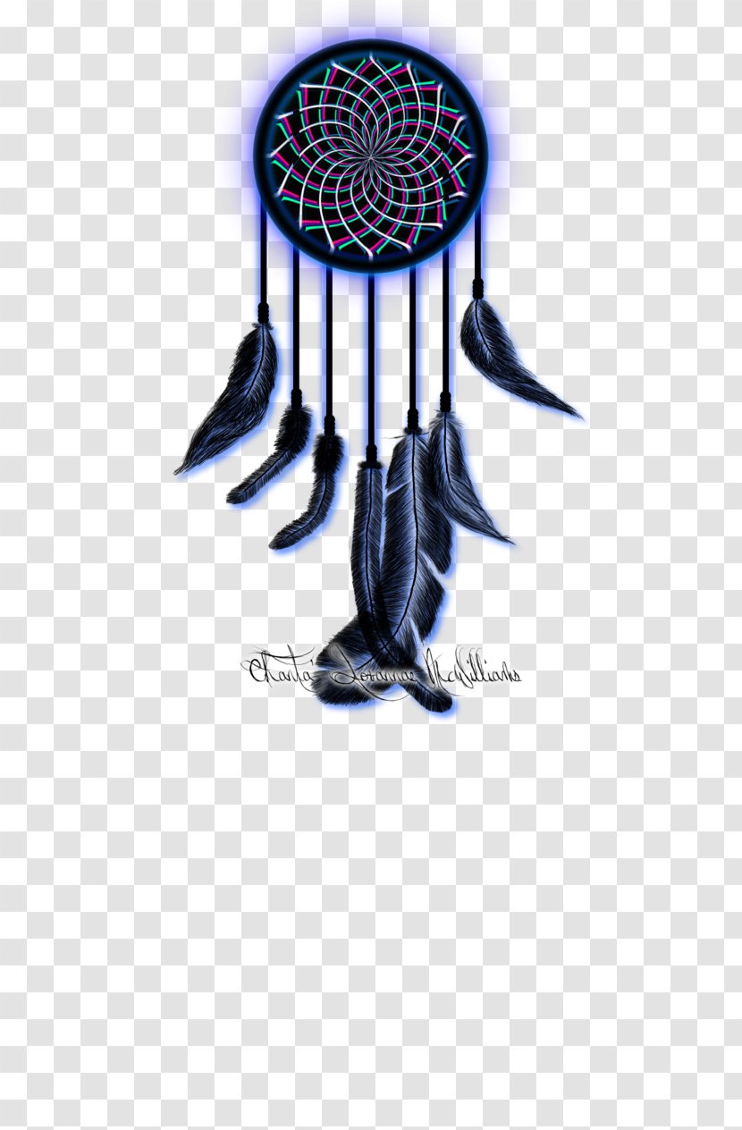 Bird Wing Cobalt Blue - Dream Catcher Transparent PNG