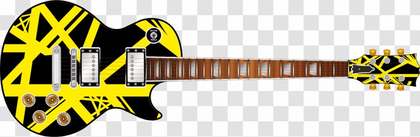 Acoustic Guitar Electric Logo Slide - Brand - Van Halen Transparent PNG