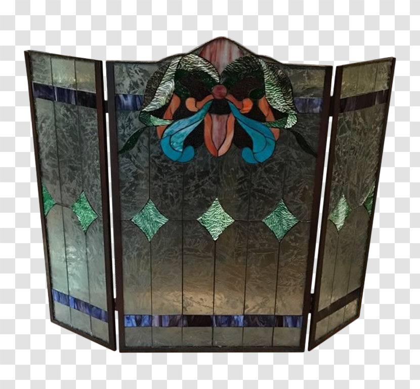 Stained Glass Fire Screen Decorative Arts - Picture Frames Transparent PNG