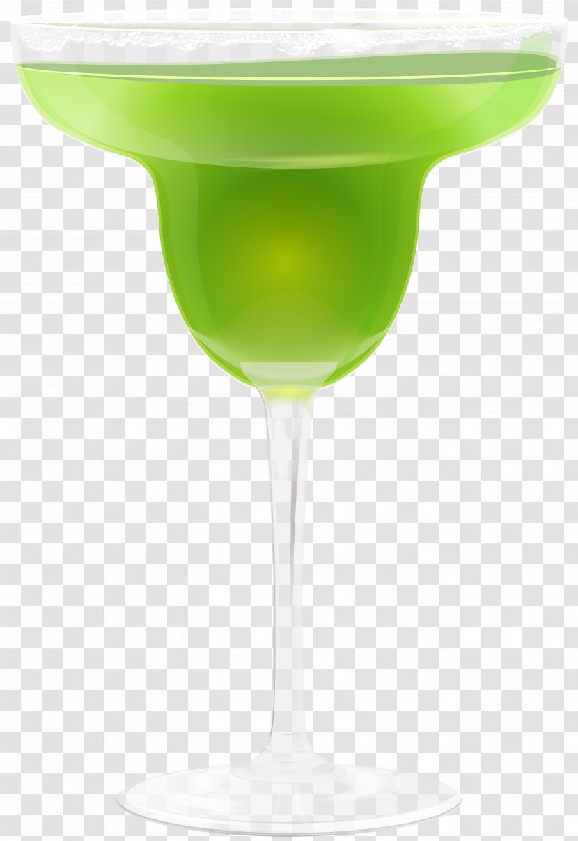 Martini Margarita Gimlet Daiquiri Appletini - Green Drink Clip Art Image Transparent PNG