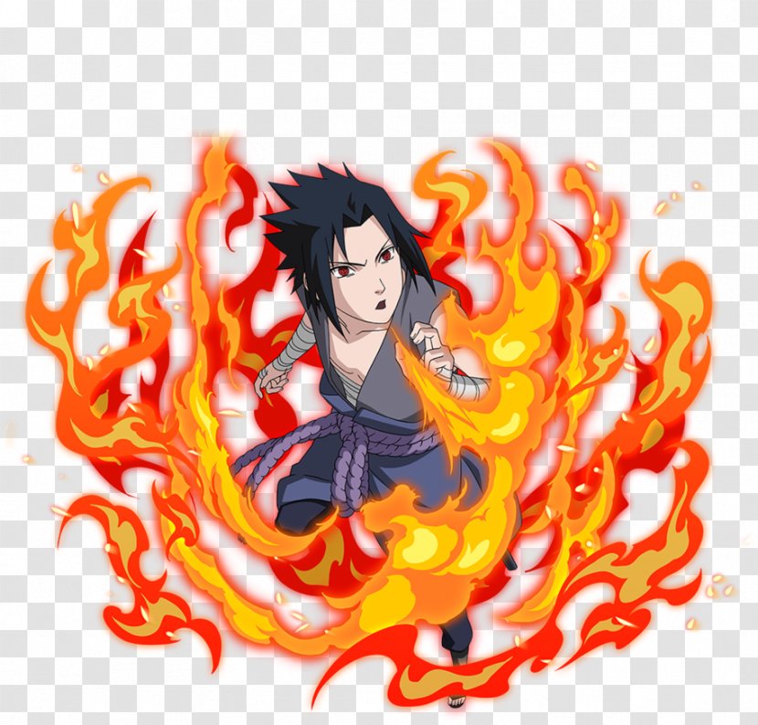 Sasuke Uchiha Itachi Sakura Haruno Naruto Uzumaki Kakashi Hatake - Watercolor - Fireball Jutsu Transparent PNG