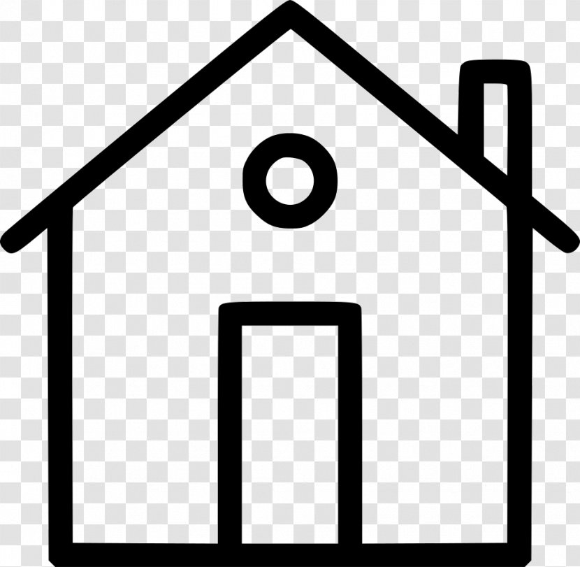 House Real Estate - Black And White Transparent PNG