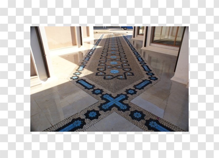 Floor Mosaic Pavement Pebble Tile - Flooring - Mozaik Transparent PNG