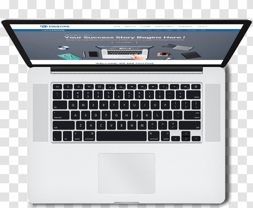 MacBook Pro Air Laptop - Keyboard Protector - Bed Top View Transparent PNG