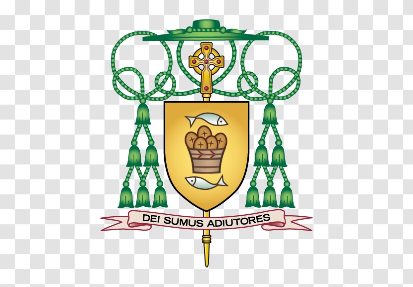 Diocese Bishop San Pedro Sula Texas Priest - Coat Of Arms Template Transparent Transparent PNG