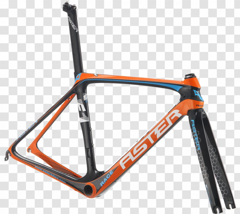 Bicycle Frames Bianchi Racing Mountain Bike - Hybrid - Orange Frame Transparent PNG