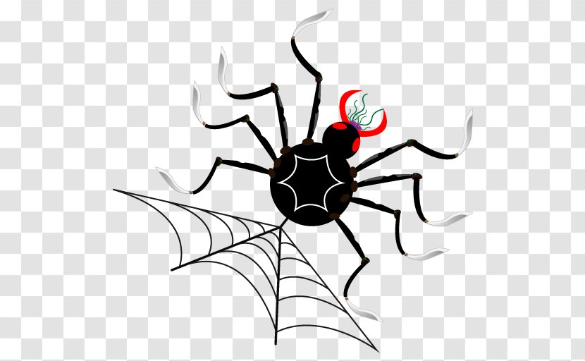 Tangle Web Spider Wing Pattern Transparent PNG