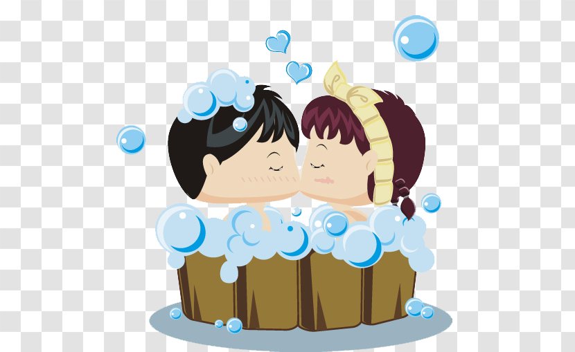 Bathing Bathtub - Woman - A Bath Couple Transparent PNG