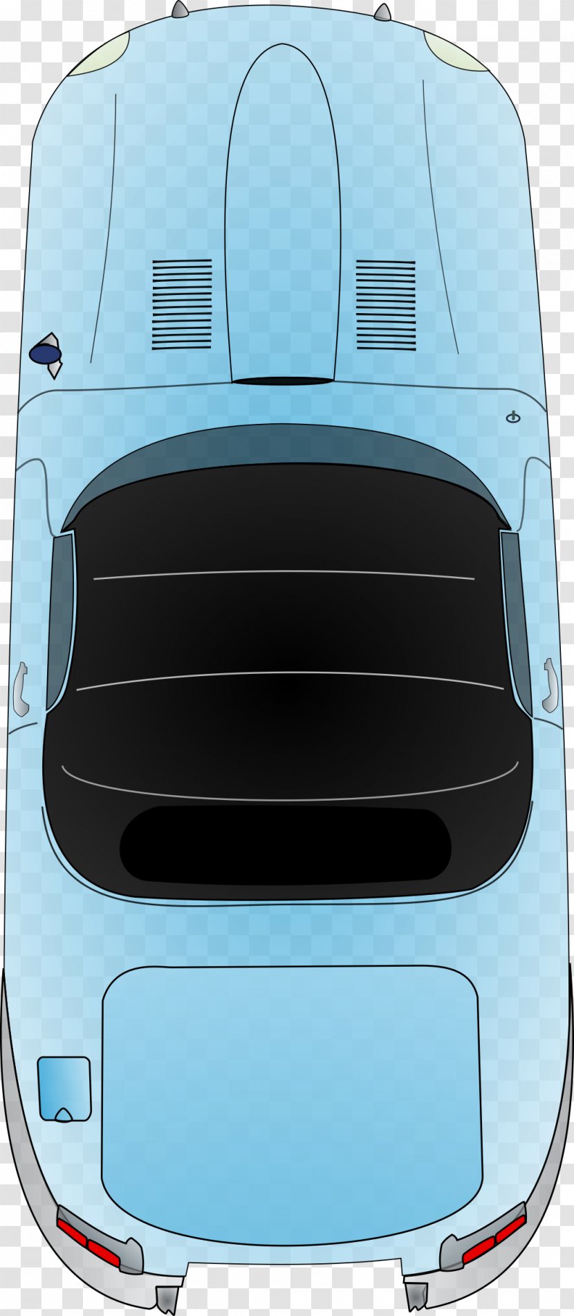 Sports Car Clip Art - Technology - Top Transparent PNG