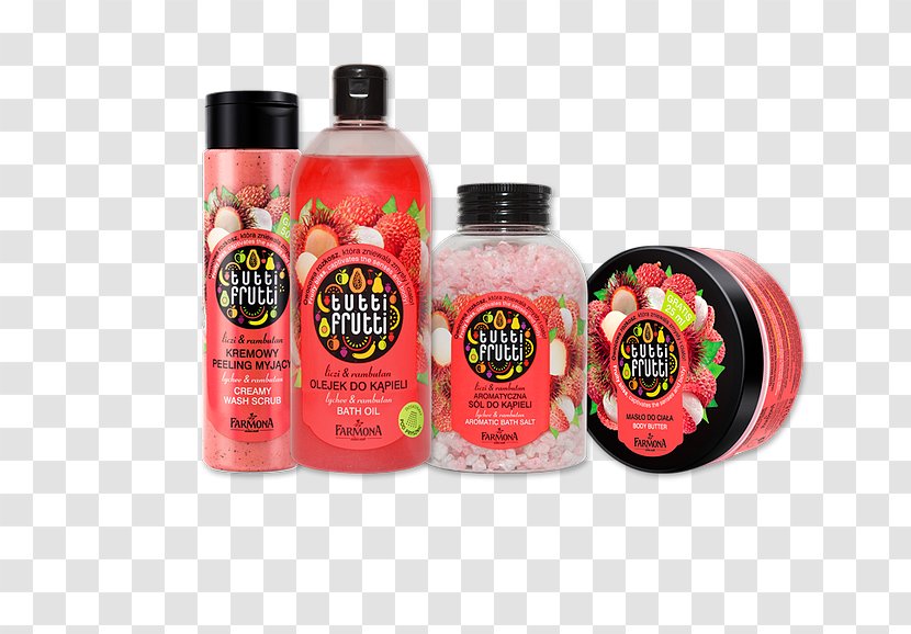 Tutti Frutti Rambutan Lychee Fruit Flavor - Shower - Sense Transparent PNG