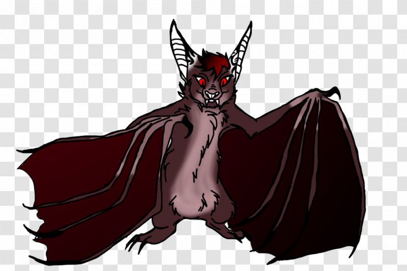 Demon Cartoon BAT-M Snout - Wing Transparent PNG