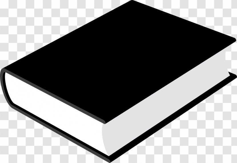Black Rectangle Square - White - Book Cover Transparent PNG