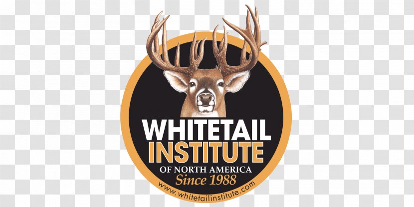 Logo Deer Brand Whitetail Institute Font - Stock Keeping Unit - White Tailed Transparent PNG