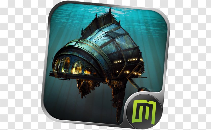 Captain Nemo Nautilus Video Games Return To Mysterious Island Roll Ball Puzzle - Verne Transparent PNG