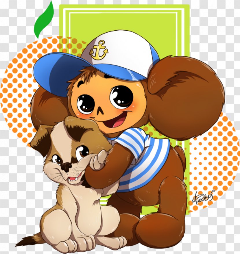 Cheburashka Digital Art Cartoon Fan - Heart Transparent PNG