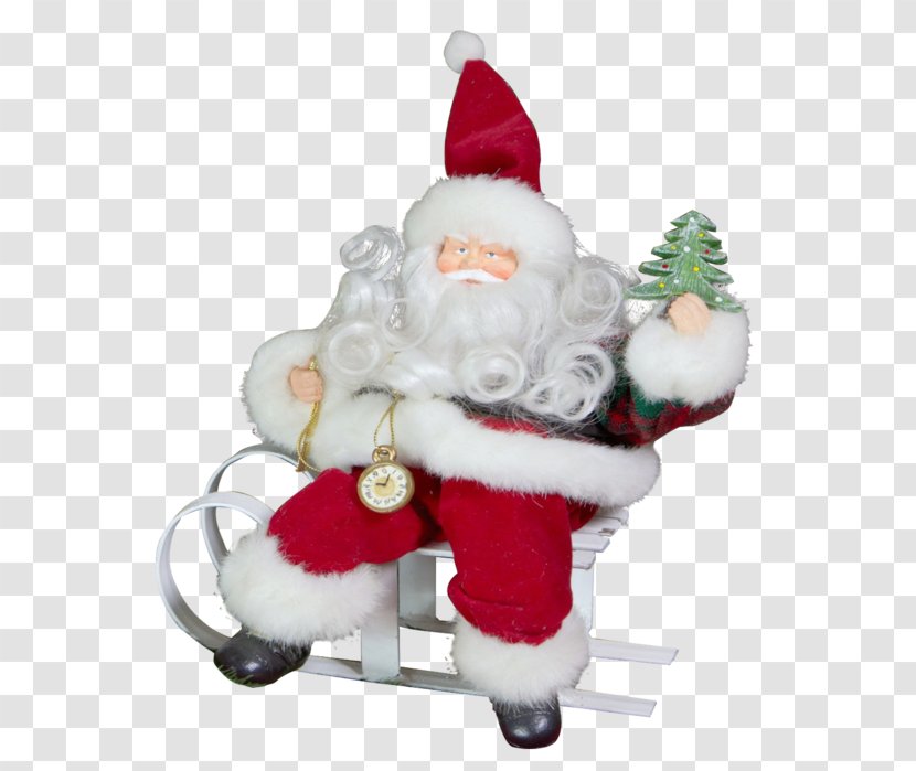 Santa Claus Christmas Ornament Stuffed Animals & Cuddly Toys Transparent PNG