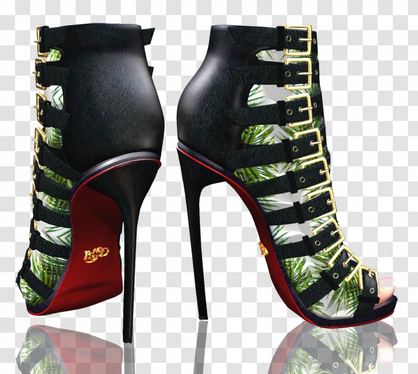 Boot High-heeled Shoe Transparent PNG